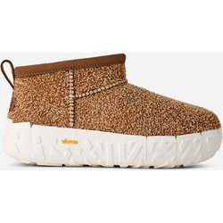UGG® Classic Ultra Mini Wrap Tech Boot für Herren in Brown, Größe 40, Veloursleder