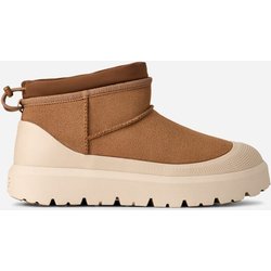UGG® Classic Ultra Mini Weather Hybrid Boot für Herren in Brown, Größe 39.5, Veloursleder
