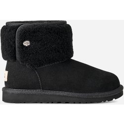 UGG® Classic Jona Luxury Boot für Kinder in Black, Größe 32.5, Veloursleder