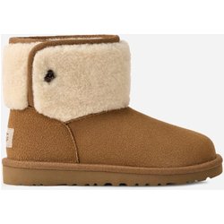 UGG® Classic Jona Luxury Boot für Kinder in Brown, Größe 37, Veloursleder