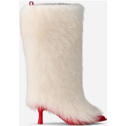 UGG® AMBUSH Fur Heel für Damen in White, Größe 39, Leder