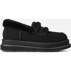 UGG® sacai Loafer für Damen in Black, Größe 44, Veloursleder