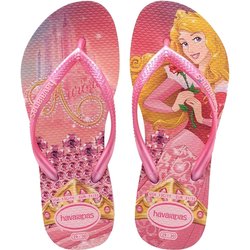 Havaianas Kids Slim Princess Schlappen Cinderella Rosa Cream