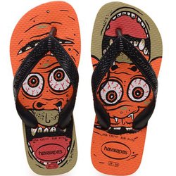 Havaianas Kids Radical Kinder-Schlappen Neon Orange