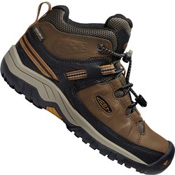 Keen Targhee Mid WP Youth Dark Earth