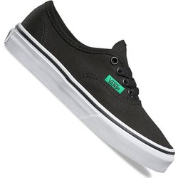 Vans K Authentic Kinder-Sneaker Sport Pop Black/Kelly Green