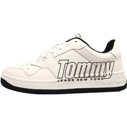 Tommy Hilfiger TJM Basket Logo Men EM0EM01257YBL Weiß YBT Ecru