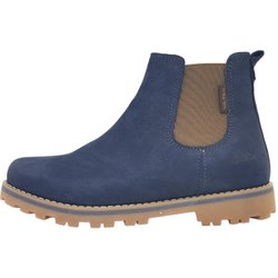 Vado Paris Kinderschuhe Mädchen Reißverschluss Stiefelette Blau Freizeit