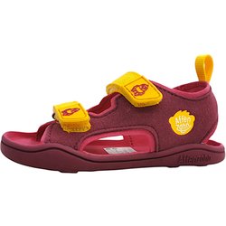 Affenzahn Sandale Vogel 00392-40010 Rot lila-gelb