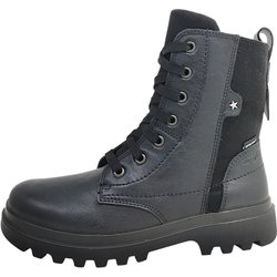Superfit ABBY NOVA Kinderschuhe Mädchen Schnürstiefel Schwarz Freizeit