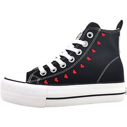 British Knights Kaya MID B51-3730-01 Schwarz 01 Black/hearts