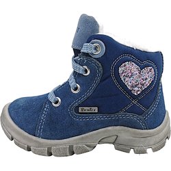 Richter Kinderschuhe Kleinkinder Stiefel Lauflernschuh Blau Freizeit