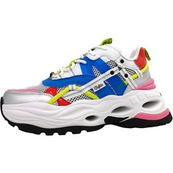 Buffalo TRIPLET HOLLOW 1636198 Weiß White/Blue/Pink