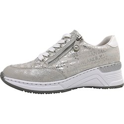 Rieker Aleria/Vanatu/Alabama/Foi N4316-90 Silber 90 Silver/Weiss/Bianco