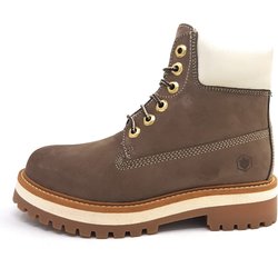 Lumberjack Kristy Ankle Boot High SW50501-006 Braun M0750 Tortora/ White