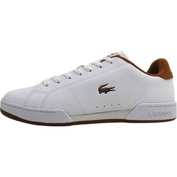 Lacoste Carnaby Cup Fallen Leaves Herrenschuhe Schnürschuhe Schnürer Weiß Freizeit