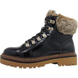 Tamaris Damenschuhe Schnürstiefel Schwarz Freizeit