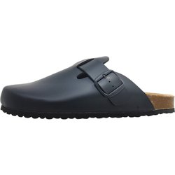 Jane Klain Herrenschuhe Pantoletten Schwarz Freizeit