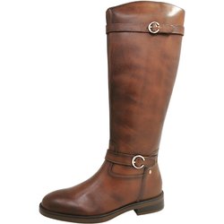 Pikolinos Puertollano Damenschuhe Schlupfstiefel Schaftstiefel Braun Freizeit