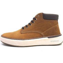 Lumberjack Scott Mid Cut Sneaker SMF3201-001 Beige M1165 Tan Yellow