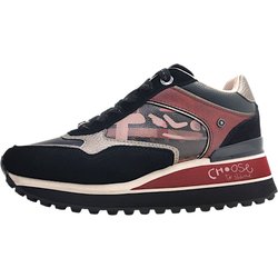 Anekke Damenschuhe Schnürschuhe Sportive Schnürer Schwarz Freizeit