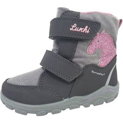 Lurchi Kalea-Sympatex Kinderschuhe Mädchen Winterstiefel Grau Freizeit