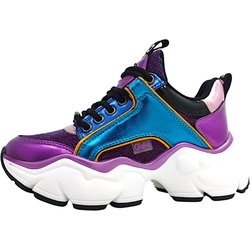 Buffalo Binary Glam 1636 306 Mehrfarbig Purple Blue