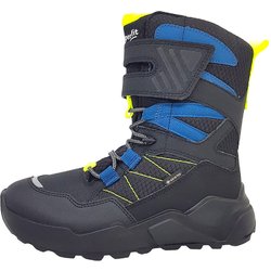 Superfit Stiefelette Synth. Rocket 1-000408-0010 Blau 0010 Schwarz/ Gelb