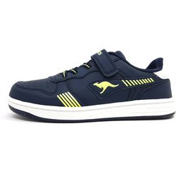 KangaRoos K_CP BOOM Kinderschuhe Jungen Halbschuhe Klettschuh Blau