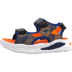 KangaRoos K-SLS Ruffy 10151/2124 Grau steel grey/flame 2124