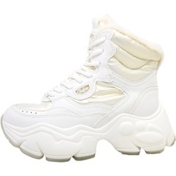 Buffalo BINARY SNOW LACE UP BOOT 1636011 WeiĂź White/Mermaid