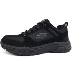 Skechers Oak Canyon Sportschuhe Herren Outdoorschuhe Wanderschuh Schwarz Freizeit