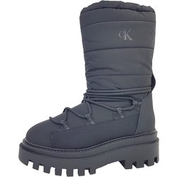Calvin Klein Flatform Snow Boot Nylon YW0YW011460GT Schwarz 0Gt- Triple Black