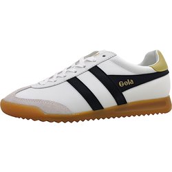 Gola Torpedo Leather CLB622 Weiß White/Black/Lemon