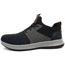 Skechers Delson 65474 BKGY Schwarz BKGY black/ grey