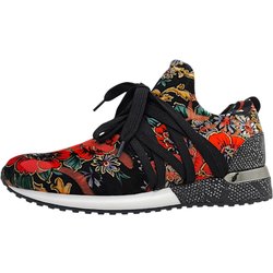 La Strada Damenschuhe SchnĂĽrschuhe Slipper Mehrfarbig Freizeit