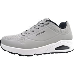 Skechers UNO - Stand on Air 52458 Grau LGBK lt. grey/black