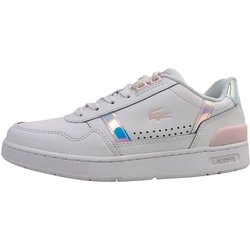 Lacoste T-Clip Pastel Accent Snea 747SFA00611Y9 Weiß 1Y9 White/ Pink