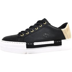 Rieker France/Kasanga/Turin N4931-00 Schwarz 00 Schwarz/ Gold