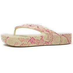 Crocs classic plattf. flip snk. 208243 Beige 2y3 bone multi