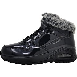 Skechers Uno 168126 BBK Schwarz Black Lack BBK