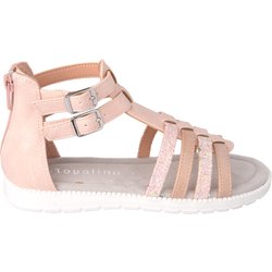 Mädchen Sandalen mit Glitzer-Riemchen