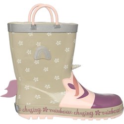 Mädchen Gummistiefel mit Einhorn-Motiv