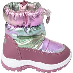 Baby Winterstiefel im Metallic-Look