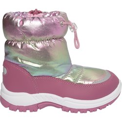 Mädchen Winterstiefel im Metallic-Look
