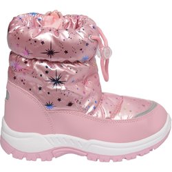 Mädchen Winterstiefel im Metallic-Look