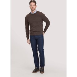 hessnatur Herren Loafer aus chromfrei gegerbtem Leder - braun - Größe 41