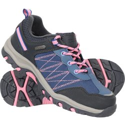 Stampede Wasserdichte Kinder-Wanderschuhe - Lila