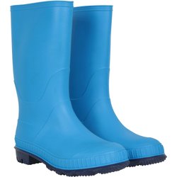 Einfarbige Kinder Gummistiefel - Blau