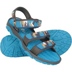 Reef 3-Riemen Kinder-Sandalen - Dunkel Aquamarin